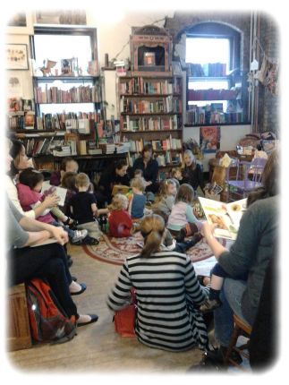 Storytime at the Wild Rumpus Bookstore
